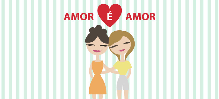 Arte para caneca: Amor é amor - Amor