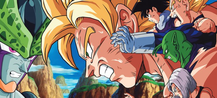 Arte para caneca: Dragon Ball vs Cell - Animes e Desenhos