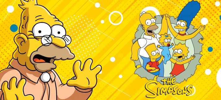 Arte para caneca: Simpsons, Abraham Simpson - Animes e Desenhos