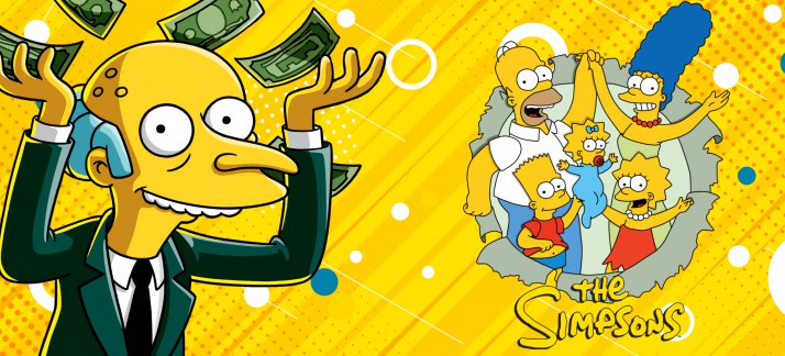 Arte para caneca: Simpsons, Charles Montgomery Burns - Animes e Desenhos