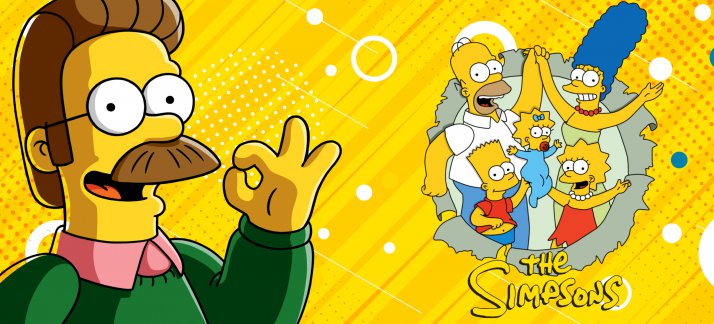 Arte para caneca: Simpsons, Ned Flanders - Animes e Desenhos