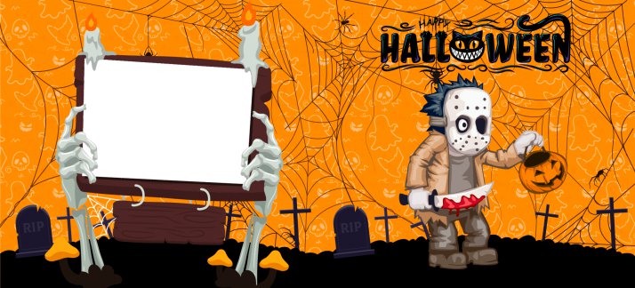 Arte para caneca: Halloween, Jason, terror - Filmes e Séries