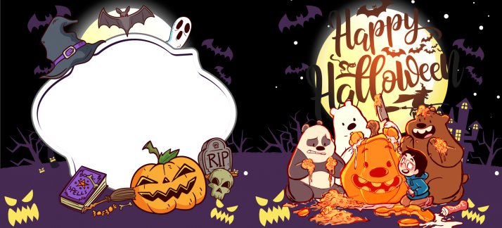 Arte para caneca: Happy Halloween - Halloween