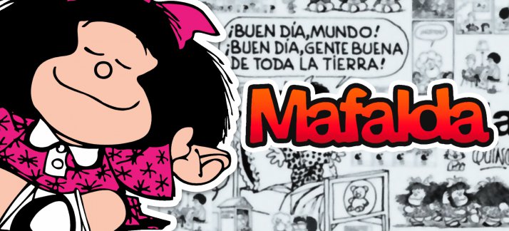 Arte para caneca: Mafalda - Infantil