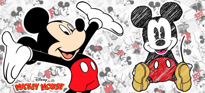 Arte para caneca: Mickey - Animes e Desenhos
