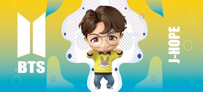 Arte para caneca - download grátis: BTS, J-Hope Arte para caneca: BTS, J-Hope - Música