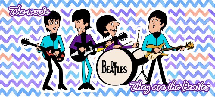 Arte para caneca: The Beatles, banda - Música