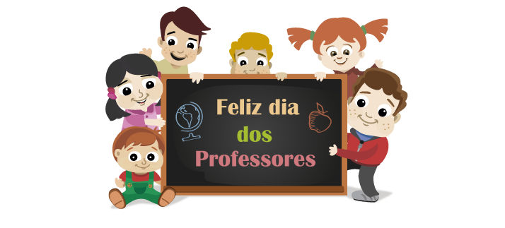 Arte para caneca: Feliz dia dos professores - Dia dos Professores