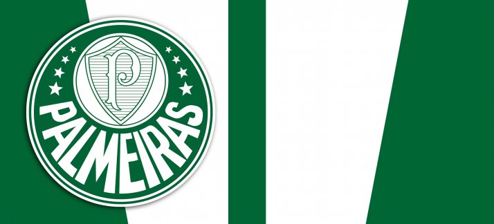 Arte para caneca: Palmeiras - bandeira - Esportes