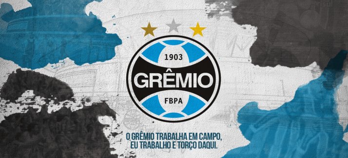 Arte para caneca: Grêmio - O Grêmio trabalha em campo - Esportes