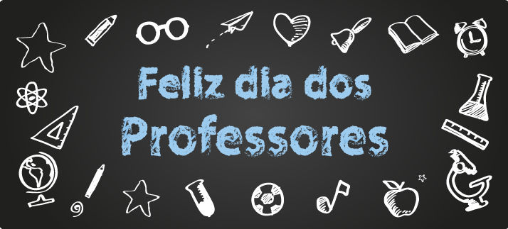 Arte para caneca: Feliz dia dos professores - Dia dos Professores