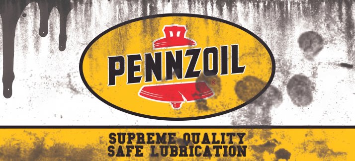 Arte para caneca: Lata de óleo, Pennzoil - supreme quality motor oil - Engraçadas/Divertidas