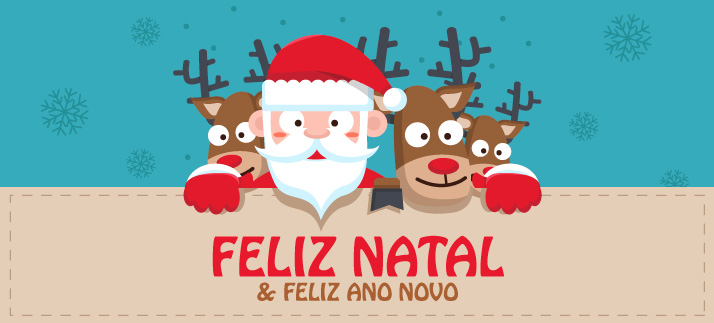 Arte para caneca: Feliz Natal e Feliz Ano Novo - Natal