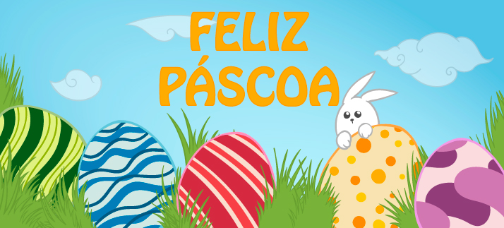 Arte para caneca: Feliz páscoa - Páscoa