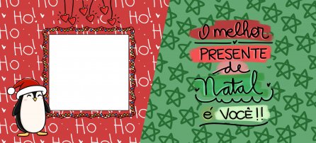 Natal - O melhor presente é você - com foto