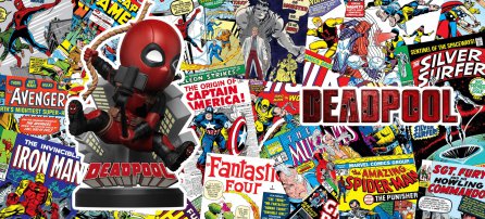 Deadpool miniatura, super herói