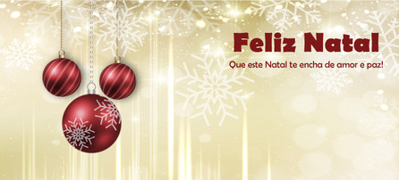Feliz Natal - Que este Natal te encha de amor e paz!
