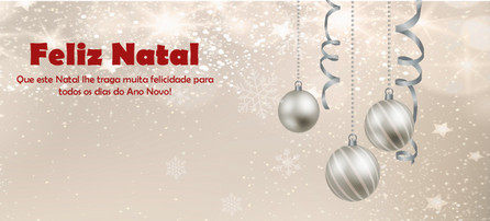 Feliz Natal - Que este natal lhe traga muita felicidade para todos os dias do Ano Novo!