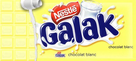 Páscoa - Galak, chocolat blanc