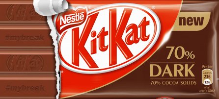 Páscoa - Kitkat, 70% dark