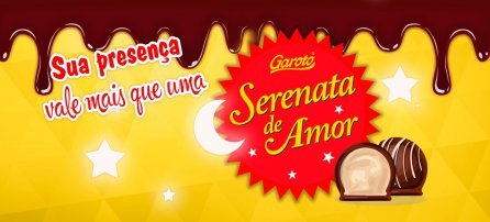 Páscoa - Serenata de amor, namorados, chocolate