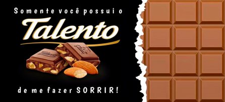 Páscoa - Talento, chocolate, sorrir, namorados