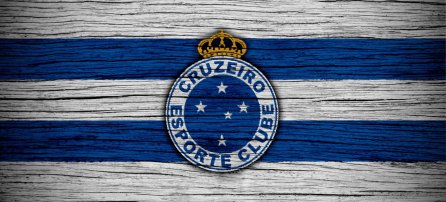 Cruzeiro FC - bandeira listrada
