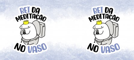 Flork - Rei da meditação no vaso
