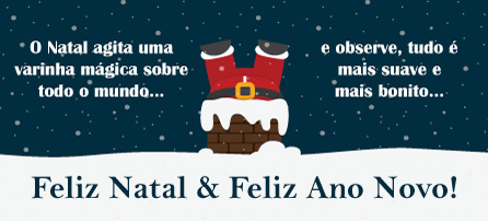 O Natal agita uma varinha mágica sobre todo o mundo... e observe, tudo é mais suave e mais bonito... Feliz Natal & Feliz Ano Novo!