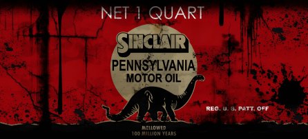 Lata de óleo, Sinclair - 100 million years