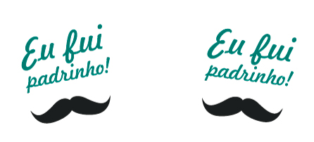 Eu fui padrinho