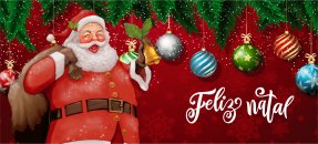 Arte similar: Feliz Natal - Papai Noel