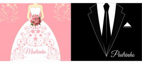 Arte similar: Casamento - Madrinha e Padrinho Arte similar: Casamento - Madrinha e Padrinho