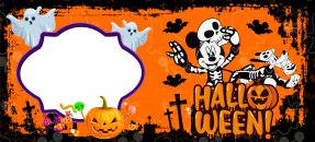 Arte similar: Halloween, Mickey e Pluto