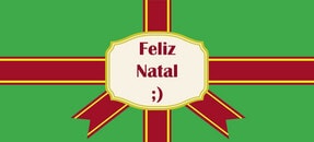 Arte similar: Feliz Natal ;)