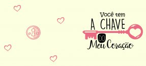 Arte similar: Dia dos namorados - Chave do meu coração