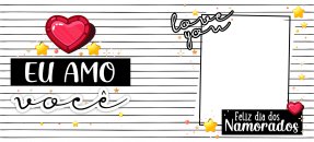 Arte similar: Dia dos namorados - Eu amo você