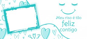 Arte similar: Dia dos namorados - meu sorriso é tão feliz contigo