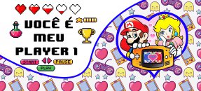 Arte similar: Namorados, Você é meu player 1