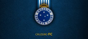 Arte similar: Cruzeiro FC - brasão em fundo azul Arte similar: Cruzeiro FC - brasão em fundo azul