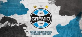 Arte similar: Grêmio - O Grêmio trabalha em campo