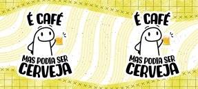 Arte similar: Flork - É café, mas poderia ser cerveja Arte similar: Flork - É café, mas poderia ser cerveja