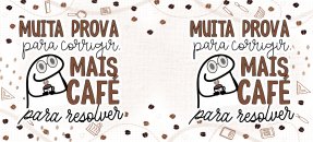 Arte similar: Dia dos professores, Flork - Muita prova para corrigir. Mais café para resolver (H)