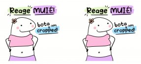 Arte similar: Amizade, Flork - Reage muié! Bota um cropped Arte similar: Amizade, Flork - Reage muié! Bota um cropped