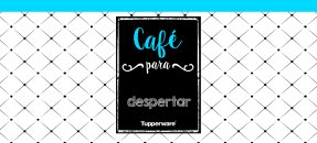 Arte similar: Tupperware - Café para despertar (tarja azul)