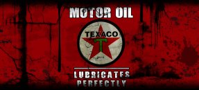 Arte similar: Lata de óleo, Texaco - motor oil