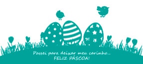 Arte similar: Passei para deixar meu carinho. Feliz páscoa!